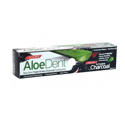 AloeDent 蘆薈活性炭牙膏