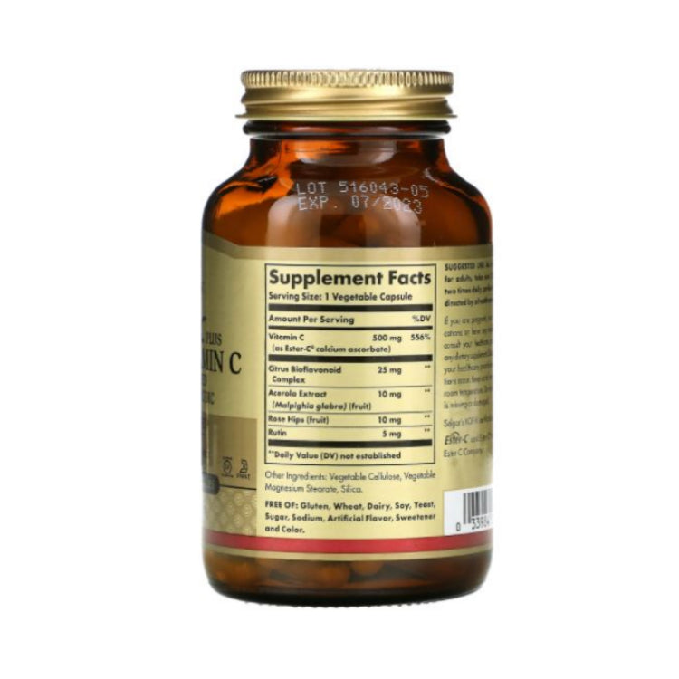 Solgar Ester-C Plus Vitamin C   無酸性維他命C